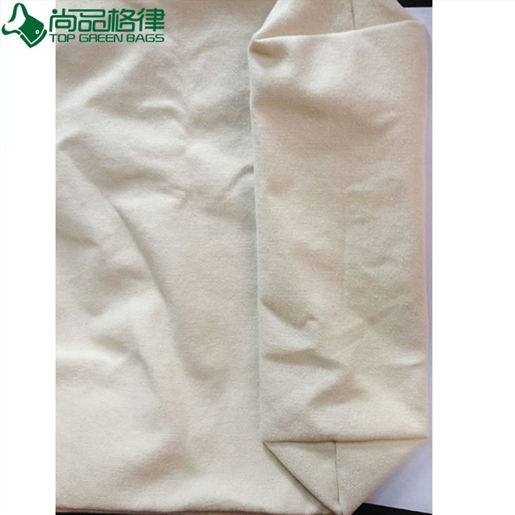 Wholesale Plain White Shopping Carrier Cotton Bag (TP-SP069)