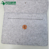 Customized Felt Unisex Notebook Laptop Bag Sleeve Case with Button (TP-DOB024)