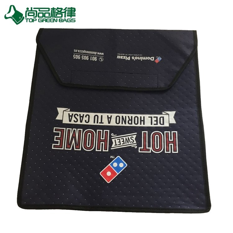 Wholesale Custom Non Woven Pizza Bag Hot Pizza Cooler Bag Tote (TP-PB055)