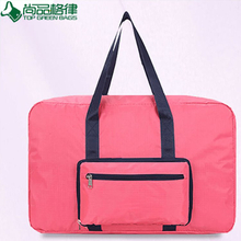 Fashion Bag Matched Trolley Case Foldable Travel Bag (TP-TLB085)